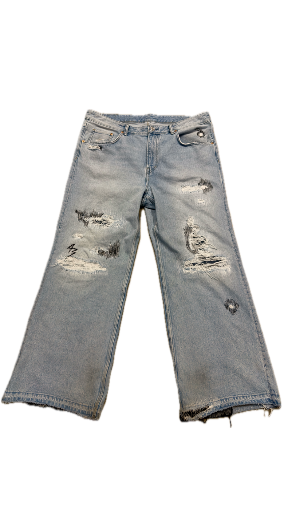 43 Repaired Denim