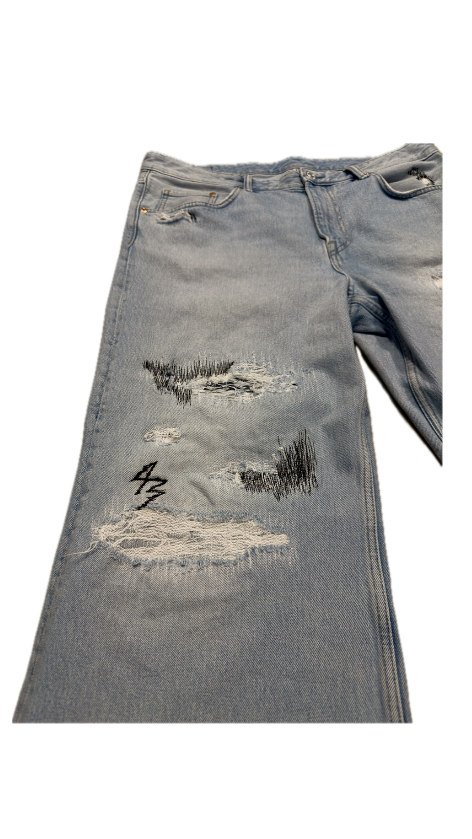 43 Repaired Denim