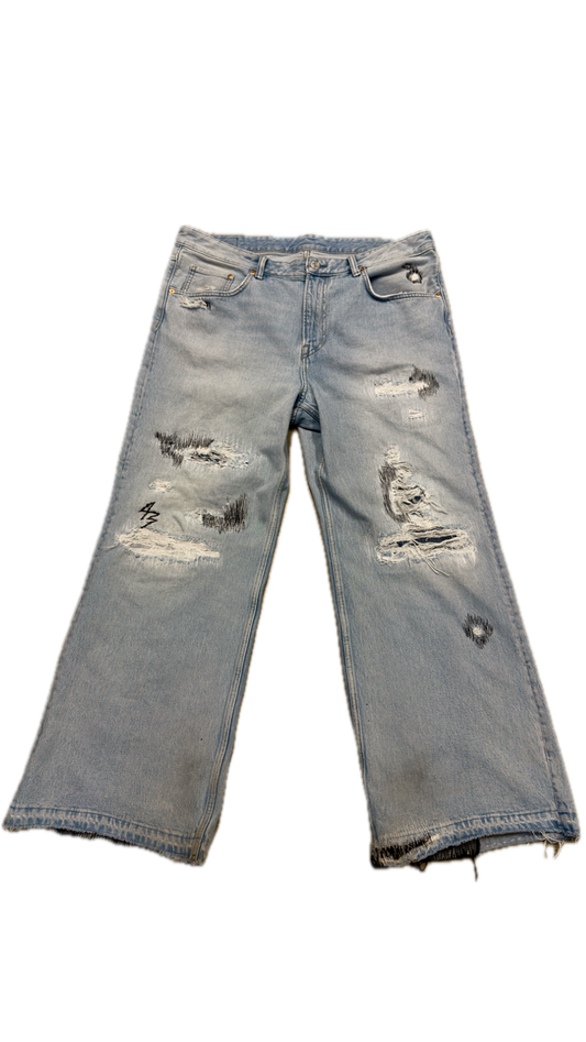 43 Repaired Denim